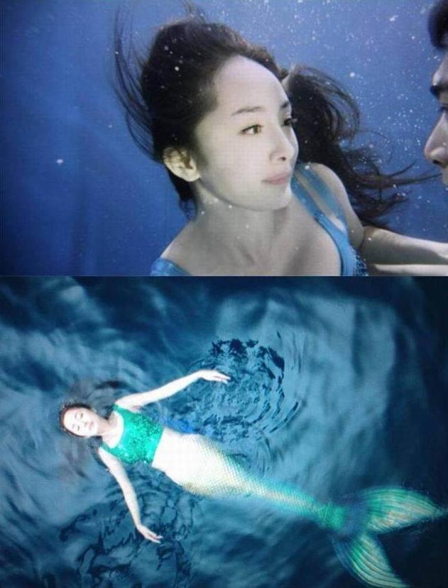 美人魚女演員的魅力傳奇，美麗與神秘的永恒印記