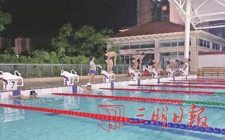 夏日泳池的游泳比賽廣播稿,溫暖故事啟航之際