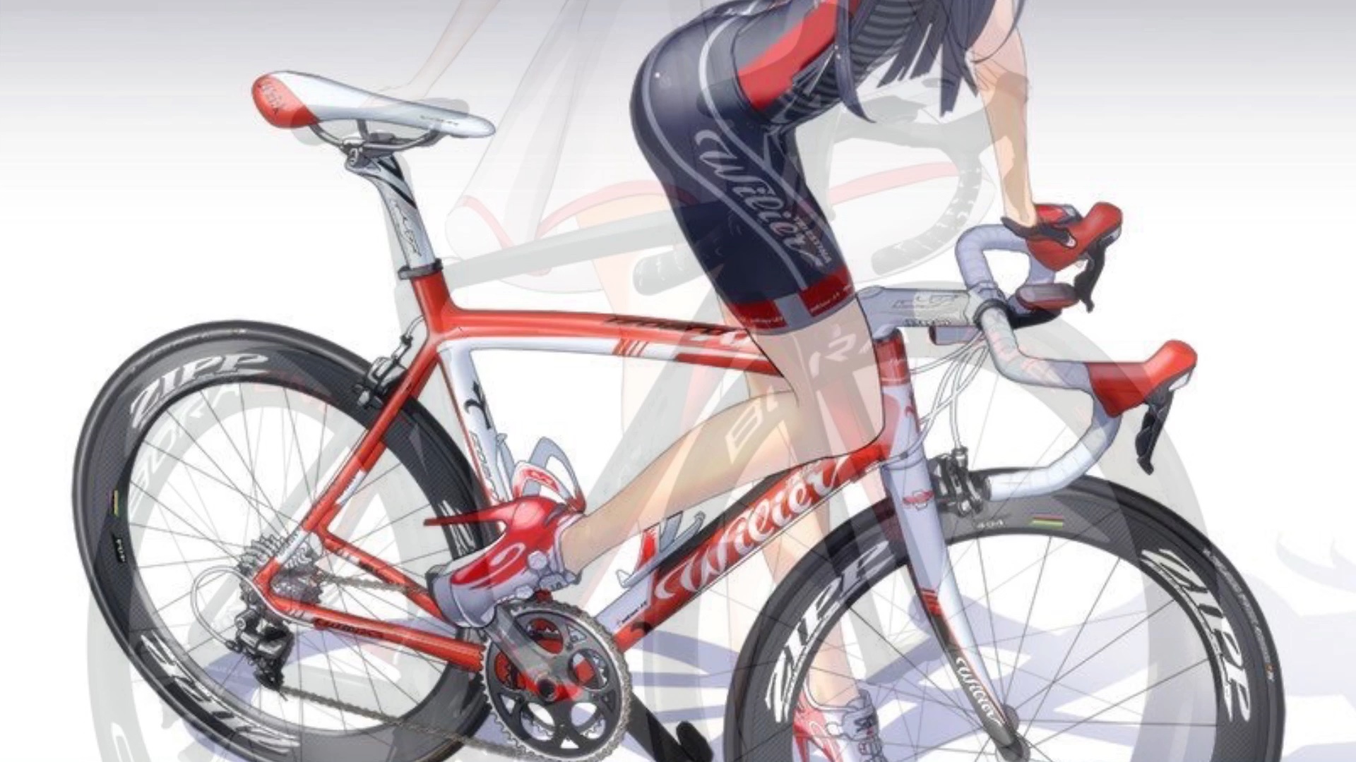 公路車動(dòng)漫，高科技騎行之旅的震撼體驗(yàn)