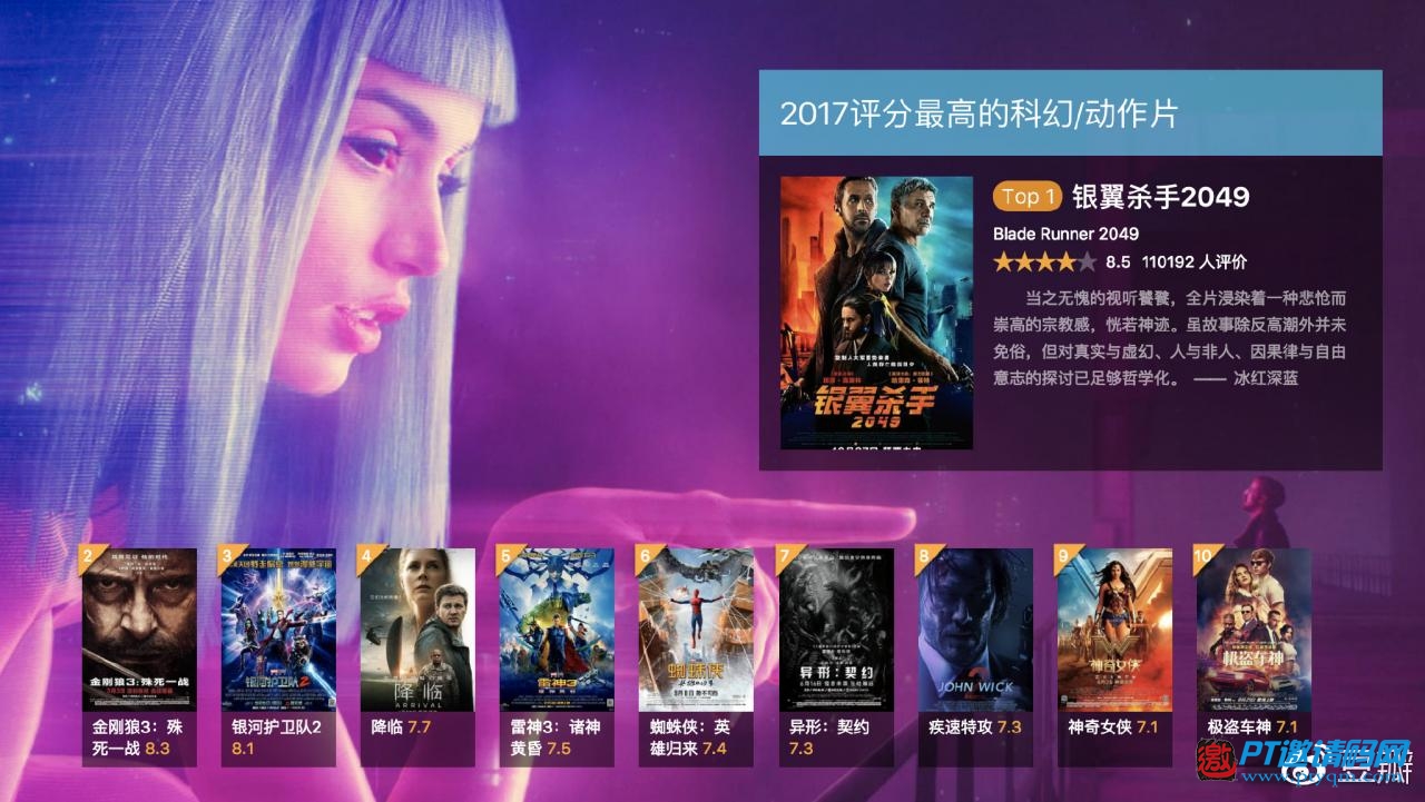 2017年度熱門影院盤點，與自然美景共赴一場視覺盛宴