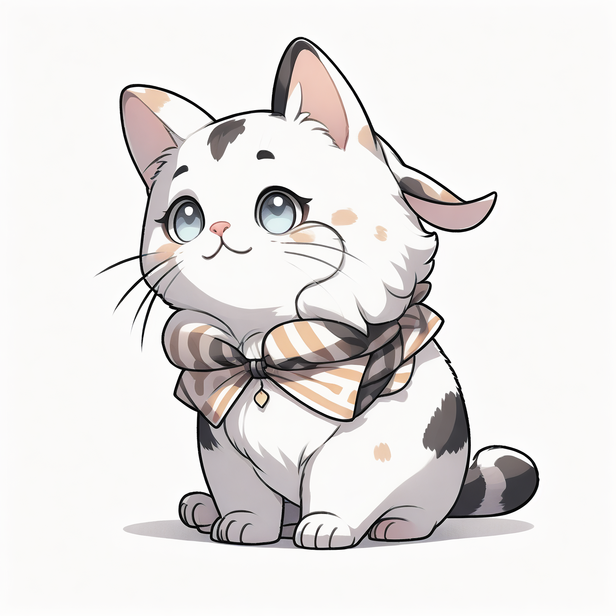 貓的動漫頭像，溫馨日常趣事中的小貓咪