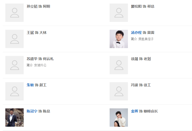 歡樂頌配角演員揭秘,小巷星光小店的秘密