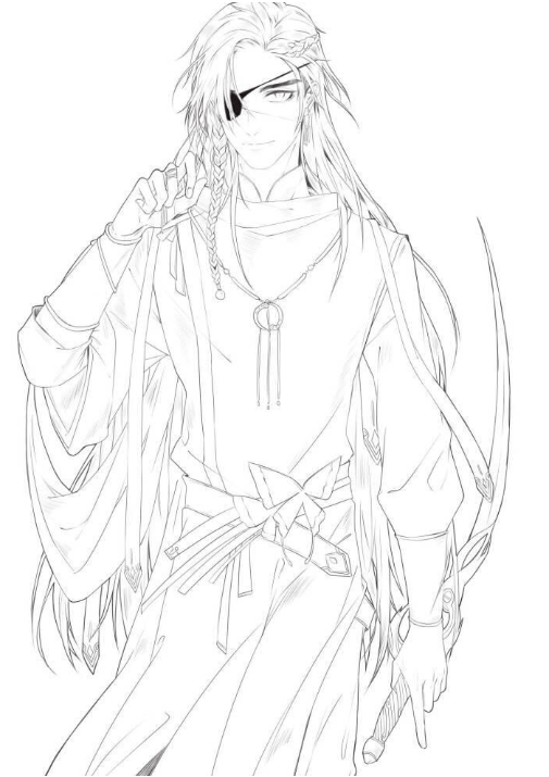 手繪動(dòng)漫人物線稿，一筆一畫的自信與成就之路