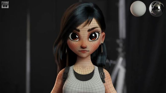 國外3D動漫探秘，小巷深處的神秘寶藏