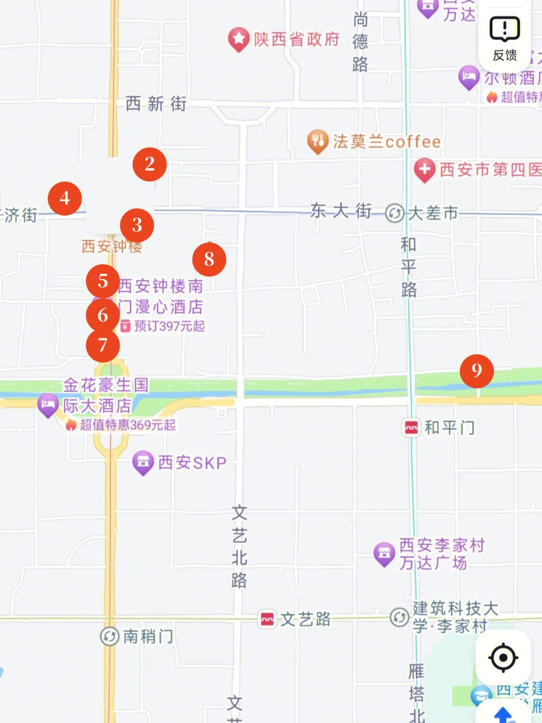 最新西安娛樂場(chǎng)所分布概覽