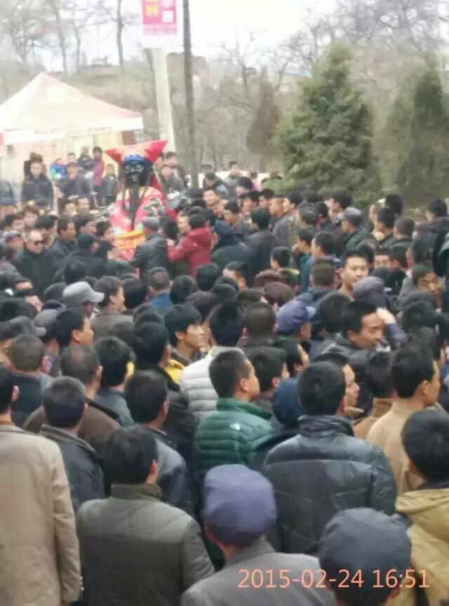 甘谷二龍大王最新打教活動報道