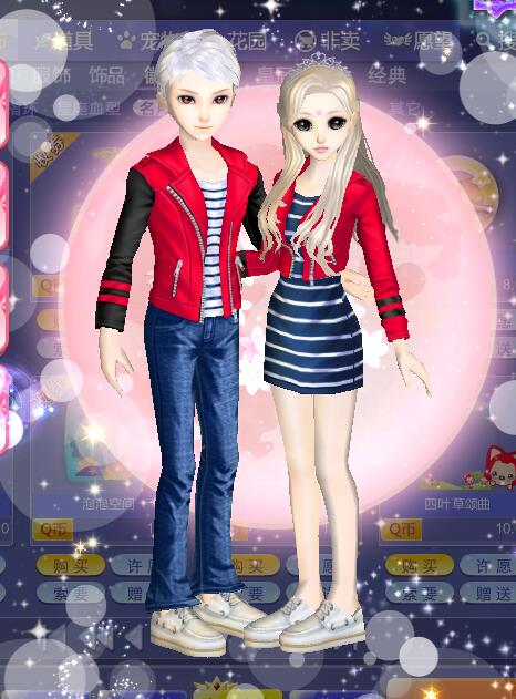 炫舞最新情侶裝搭配，小巷中的隱秘時尚殿堂展示浪漫風(fēng)采