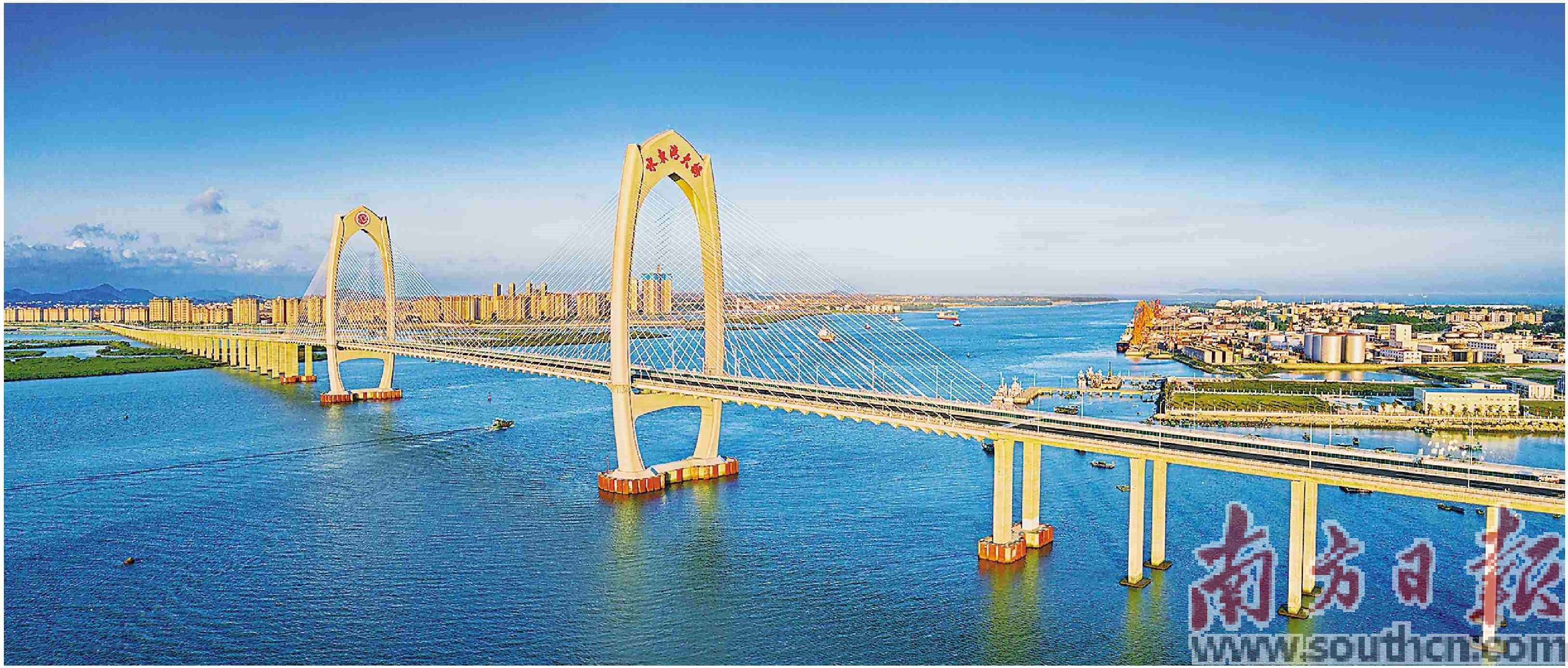 茂名水東灣大橋最新科技介紹及進展